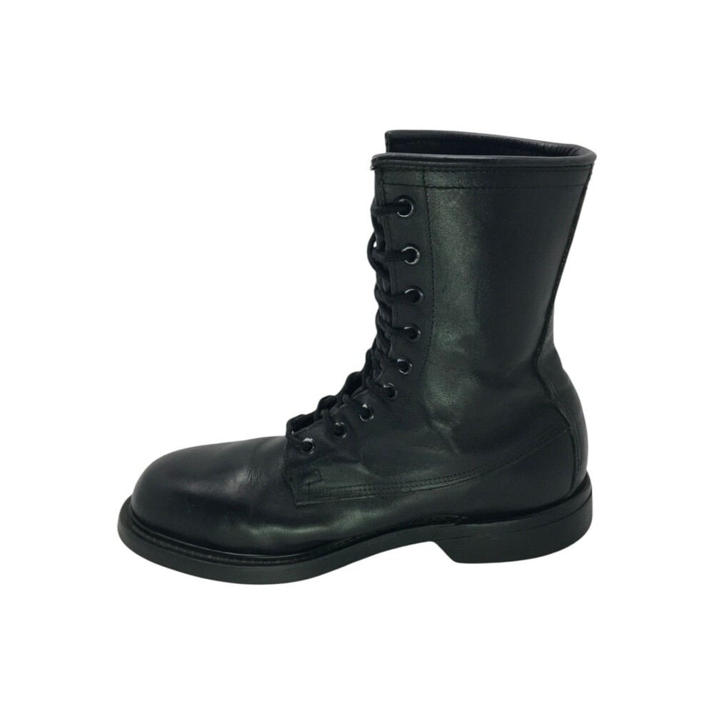 Wolverine World Wide 1992 Combat Boots Mens 5W Black Leather Steel Toe USA - Picture 11 of 15
